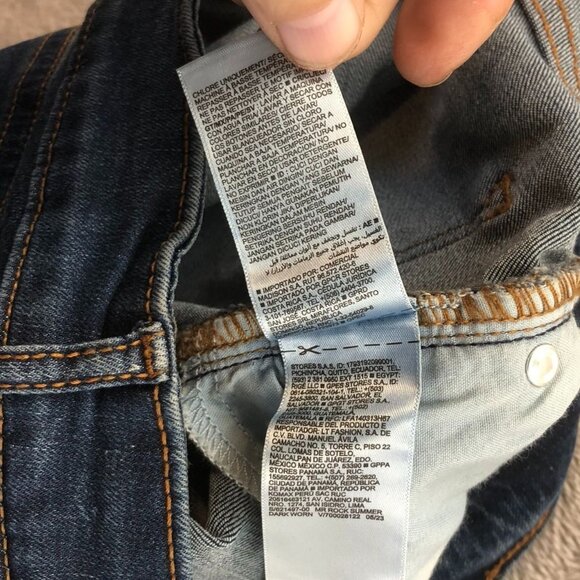 Old Navy Womens Rockstar Jeans 10S Blue Denim Mid-Rise Super Skinny Distressed - Picture 11 of 16